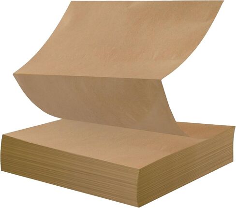 Elementree Brown Packing Paper Sheets for Moving & Shipping - 1500 Count (1375 Feet) - 14.5" x 11" Sheet Size - Sustainable Void Fill Packaging Made in the USA - Kraft Paper Thickness (00919) in Saudi Arabia