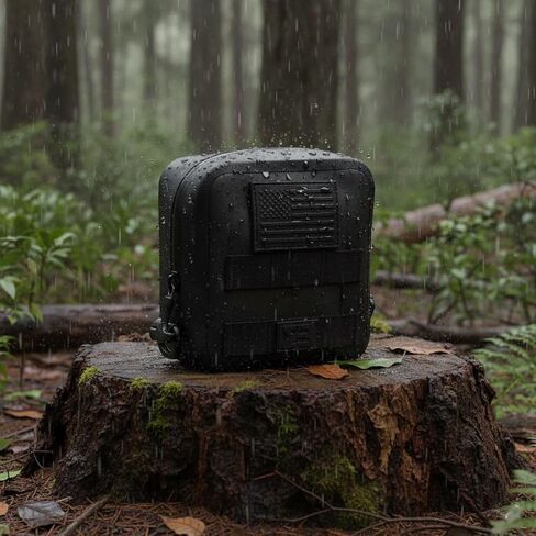 Large Waterproof Tactical MOLLE Pouch for Hiking, Tools and Camping Gear. Durable Thermoplastic Design and Molle Compatible with Backpacks, Tactical Belts, Waist Bags and More in Kuwait