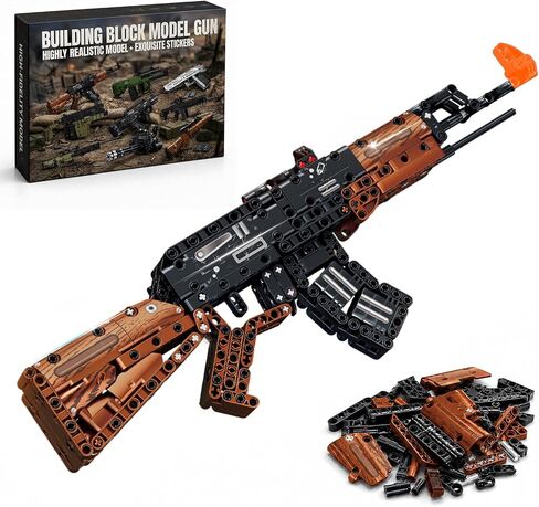 AK-47 Model Building Kit 516 Pcs in Kuwait