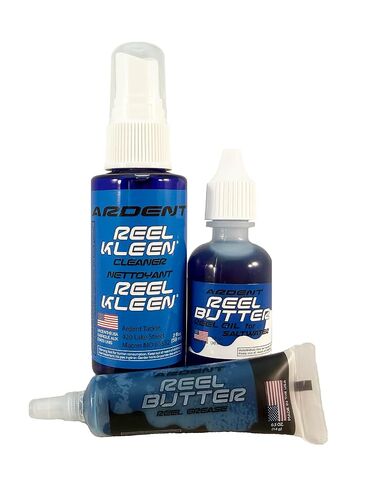 Ardent Freshwater Reel Care Maintenance Pack/Long-Lasting Protection and Clean/Includes Multi-Tool, Reel Butter Grease, Reel Kleen Cleaner, and Reel Butter Oil in Saudi Arabia