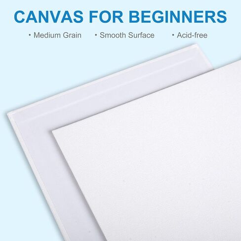 35 Pack 11 x 14 Inch Canvas Boards for Painting Pre-Primed Paint Canvas in Saudi Arabia