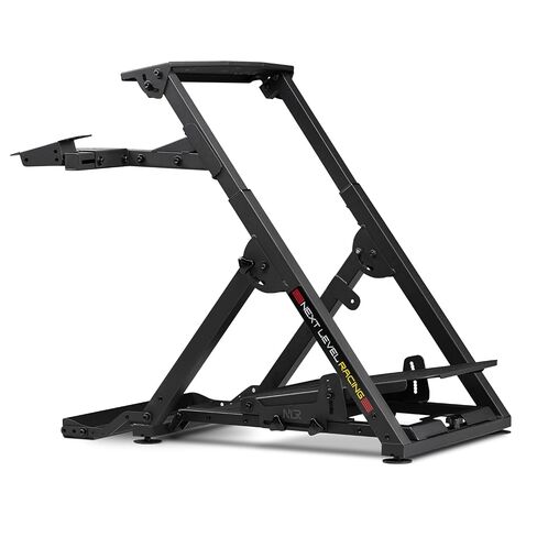 حامل عجلة السباق من المستوى التالي 2.0. حامل عجلة القيادة لـ Thrustmaster وFanatec وmoza Racing على أجهزة الكمبيوتر وأجهزة ألعاب الفيديو. قابلة للترقية إلى قمرة القيادة الكاملة مع وظيفة GTSeat الإضافية (غير متضمنة) in Kuwait