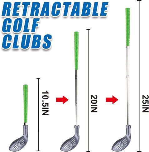 Golf Clubs Set Kids Golf Game Toys Birthday for Kids Aged 3+ in Kuwait