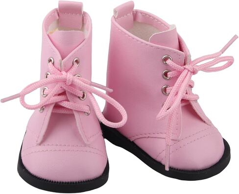 6 Pairs of 18-Inch Doll Boots, 18'' Doll Shoes American Doll Accessories 18 Inch Doll Accessories in Saudi Arabia