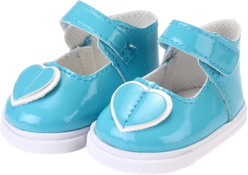 8 Pair Doll Shoes Fits 18 Inch American Doll Accessoires in Saudi Arabia