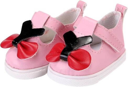 8 Pair Doll Shoes Fits 18 Inch American Doll Accessoires in Saudi Arabia