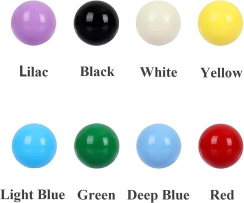 Game Replacement Balls, 80 Pieces Acrylic Colored Balls for Games-Board Games,Chinese Checkers Marbles,Aggravation Game,Marble Run Toy-14mm/8 Colors in Kuwait