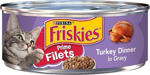 Friskies Prime Fillets Turkey Dinner In Gravy, 5.5 Oz in Kuwait