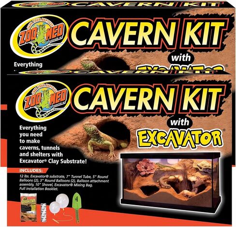 Zoo Med Cavern Kit with Excavator in Kuwait