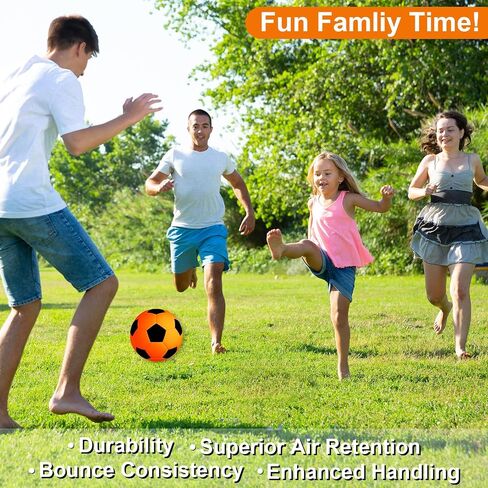 BATURU Glow in The Dark Soccer Ball Size 5 with Pump, Light up Soccer Toys Gifts for Boys, Boy Gift Ideas, Birthday Gifts for Boys Kids Teen Youth 8 9 10 11 12 Year Old, Outdoor Games in Backyard in Kuwait