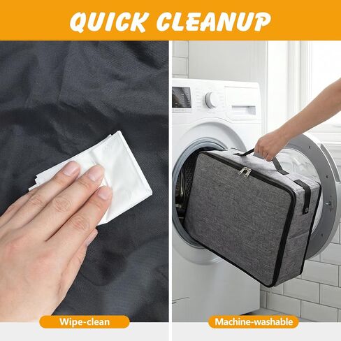 Foldable Travel Litter Box for Cats with Lid, Waterproof in Saudi Arabia