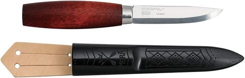 Morakniv Classic No. 1 Carbon Steel Crafting and Wood Carving Knife With Finger Guard and Sheath, 3 Inch in Kuwait