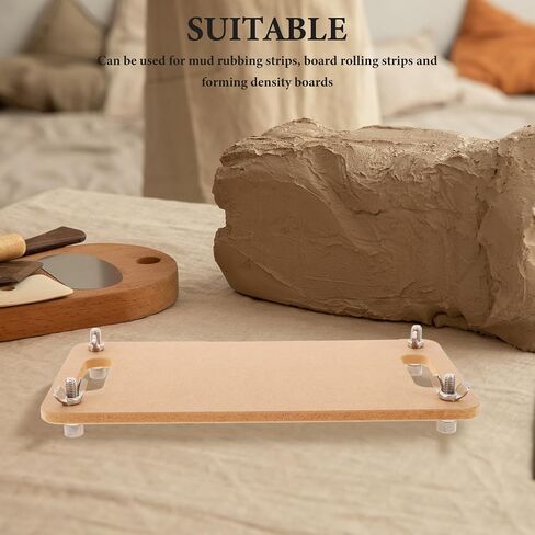 Portable Wooden Mud Board for Clay, Pottery Enthusiasts and Pros in Kuwait
