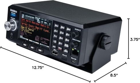Uniden SDS200 True I/Q™ TrunkTracker X Base/الماسح الرقمي المحمول. أداء رقمي مذهل. توفر تقنية TrunkTracker X أفضل أداء لفك التشفير الرقمي في صناعة الماسحات الضوئية. in Kuwait