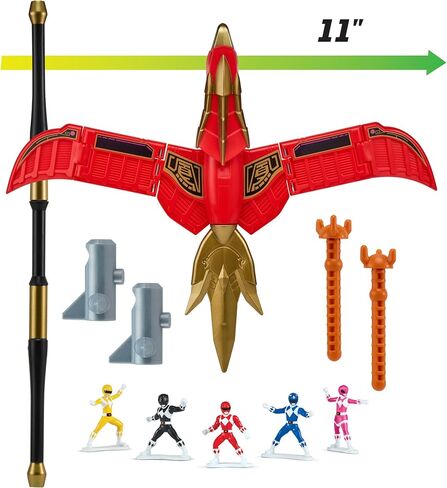 Power Rangers Mighty Morphin Re-Ignition - Firebird Combinable Thunderzord (Season 2) by Playmates Toys in Kuwait