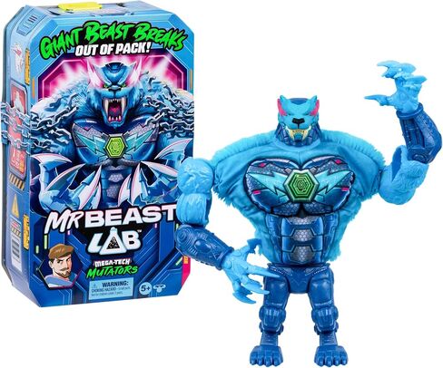 MRBEAST LAB MEGA-TECH Mutator Panthar, Action Figures in Saudi Arabia