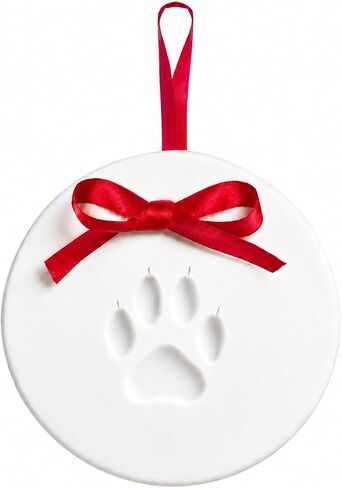 Pet Paw Print Clay Christmas Ornament Kit in Kuwait