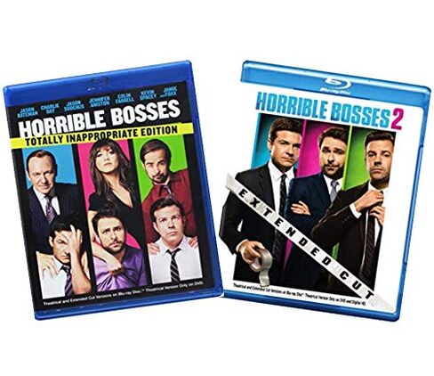 Horrible Bosses 2-Movie Blu-ray Collection: Horrible Bosses (Totally Inappropriate Edition) / Horrible Bosses 2 (Extended Cut) [Horrible Bosses Bluray Double Feature] in Saudi Arabia