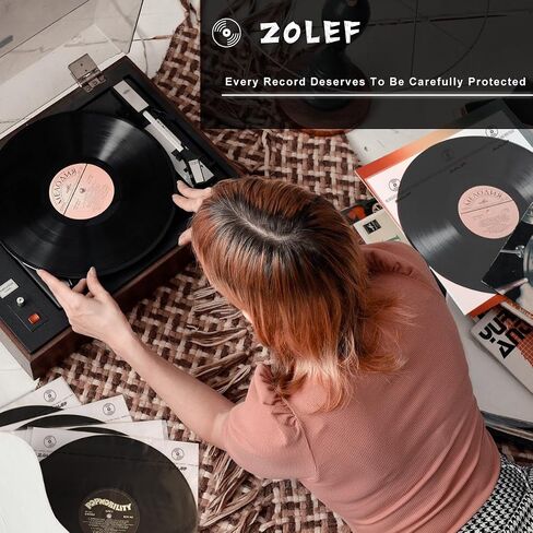 غلاف داخلي من الفينيل مقاس 12 بوصة مكون من 50 قطعة، غلاف داخلي بنمط أرشيفي LP Master أكثر سمكًا بثلاث طبقات ومضاد للكهرباء الساكنة مع ورق الأرز لحماية سجلات 33 دورة في الدقيقة in Kuwait