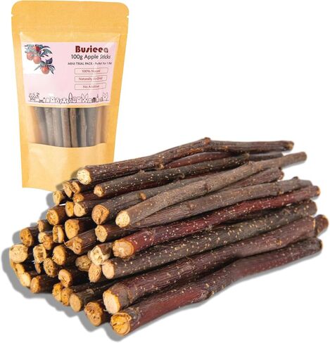 Apple Chew Sticks 100g Mini Molar Toys for Small Pets in Saudi Arabia