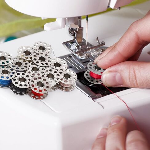 Metal Class 15 Sewing Machine Bobbins, 28 PCS, Universal Replacement Parts in Kuwait