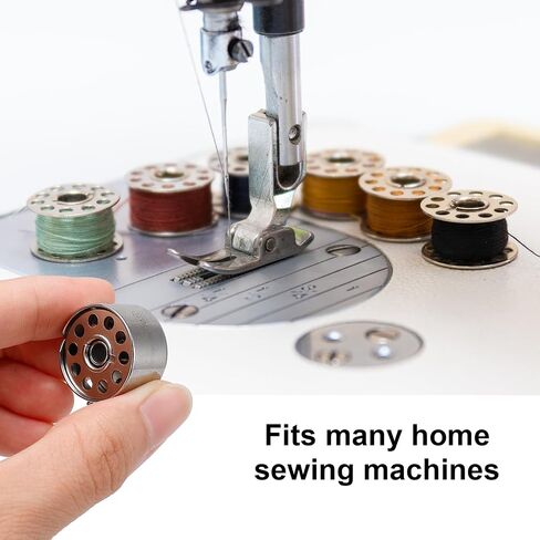Metal Class 15 Sewing Machine Bobbins, 28 PCS, Universal Replacement Parts in Kuwait