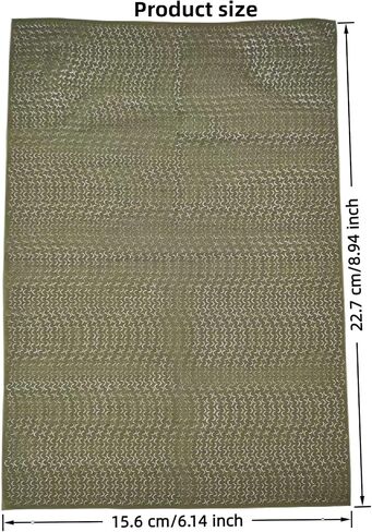 2 Pcs Model Camo Net 8.9x6.1in Dense Foliage for Tank Diorama Wargaming in Saudi Arabia