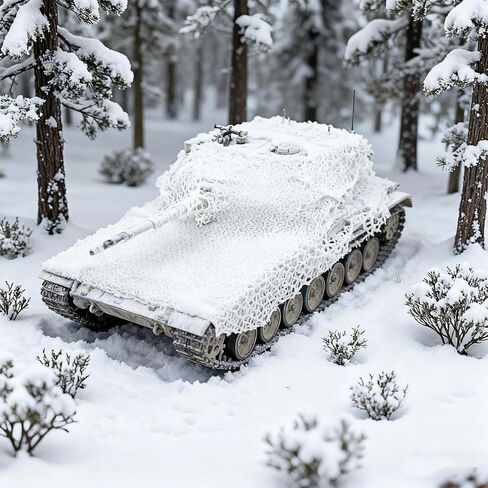2 Pcs Model Camo Net 8.9x6.1in Dense Foliage for Tank Diorama Wargaming in Saudi Arabia