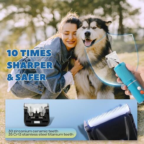 300W Dog Clippers for Grooming, with 3-Speed Control for 5/6/7K RPM in Saudi Arabia