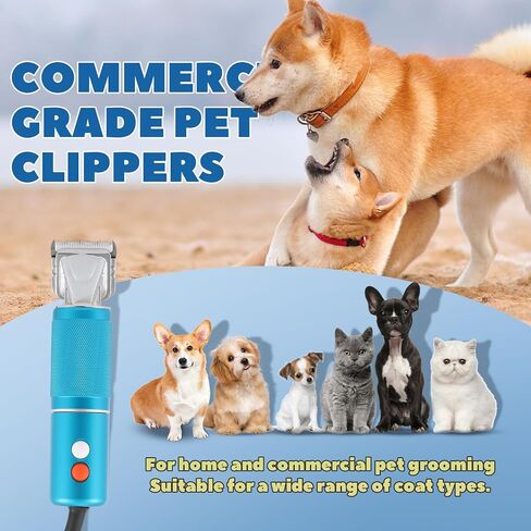 300W Dog Clippers for Grooming, with 3-Speed Control for 5/6/7K RPM in Saudi Arabia
