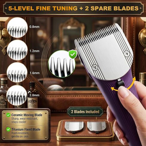 Professional Heavy Duty Dog Clippers for Grooming Thick Heavy Coats in Saudi Arabia
