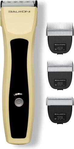Cordless Pet Trimmer for Dogs & Cats – Rechargeable Grooming Clipper with Detachable Metal Blade, Low-Noise Motor, Supports Optional Blade Lengths (Parent) (Green, Single) in Saudi Arabia