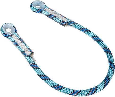 AOKWIT 22KN/4945lbf Prusik Loop Pre-Sewn Climbing Utility Cord, Professional Tree and Rock Climbing Gear High Altitude Anti Fall Off Protective Safety Belt Cowstail Diameter 10.5mm in Kuwait