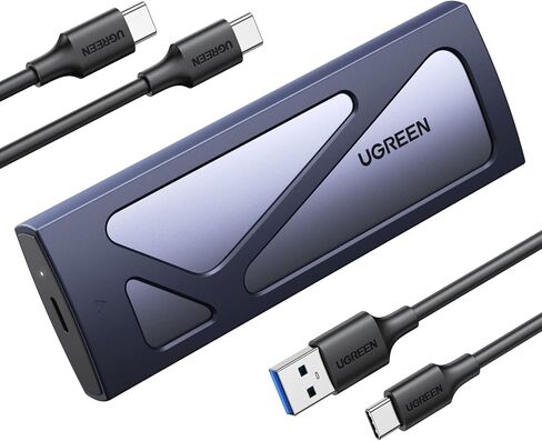 حاوية UGREEN SSD خالية من الأدوات، USB C خارجي 10 جيجابت في الثانية M.2 NVMe إلى USB in Kuwait