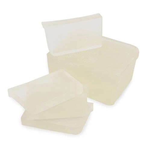Primal Elements Clear Soap Base - Moisturizing Melt and Pour Glycerin Soap Base for Crafting and Soap Making, Easy to Cut, Unscented - 2 Pound in Saudi Arabia