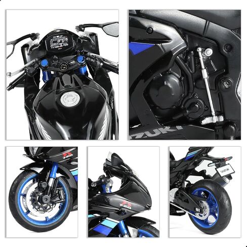 1:12 Die-cast Motorcycle Compatible for Suzuki GSX R1000 in Saudi Arabia