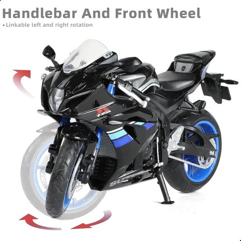 1:12 Die-cast Motorcycle Compatible for Suzuki GSX R1000 in Saudi Arabia