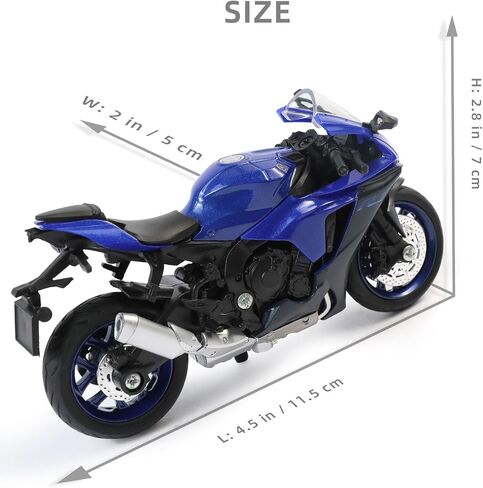 1:18 Die-cast Motorcycle Compatible for Yamaha R1 in Saudi Arabia