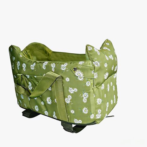 Cullaby Dog Booster Seat Dog Car Seats for Medium and Small Dogs Booster Car Seat Under 30 lbs, Safe Comfortable Pet Car Seat for Front and Back Seat, Detachable and Washable in Saudi Arabia