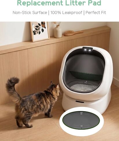Litter Pad Compatible with PETLIBRO Luma Automatic Cat Litter Box, Scratch-Resistant Polyester Liner, Non-Stick Waterproof Litter Mat in Saudi Arabia