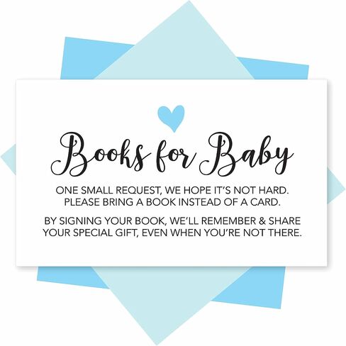 25 Books For Baby Shower Request Cards - Deer Baby Shower Invitation Inserts, Book Request Baby Shower Guest Book Alternative, Bring A Book Instead Of A Card, Baby Shower Book Request For Boys in Kuwait