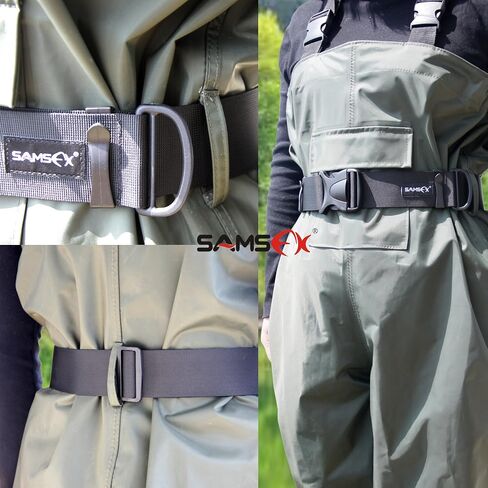 SAMSFX 2" Adjustable Fishing Wader Belt Duty Wading Belts Fits to 55" Waist Straps in Saudi Arabia