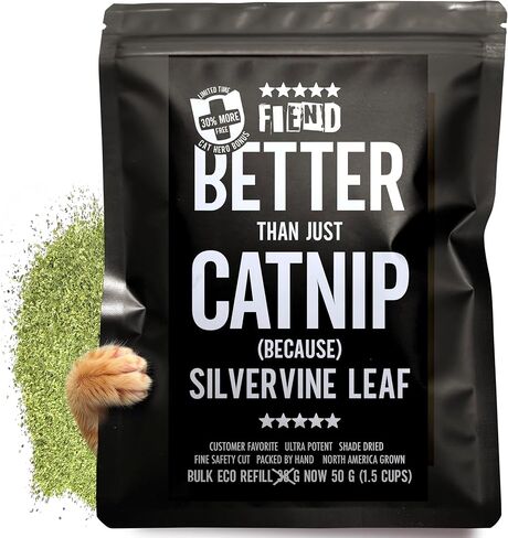 Catnip + Silvervine Safety-Cut Premium Grade A Food Grade 1.5 Cup (1.8 oz) in Saudi Arabia
