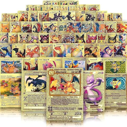 55pcs Cards Collection with Foils in Any Combination and at Least 1 Rarity, GX, EX, FA, Tag Team or Secret Rare in Kuwait