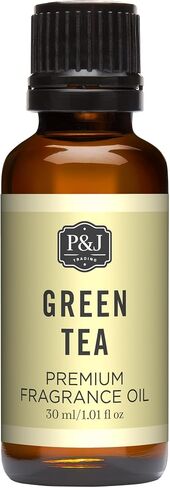 P&J Trading - Green Tea Scented Oil 30ml - Fragrance Oil for Candle Making, Soap Making, Diffuser Oil in Kuwait