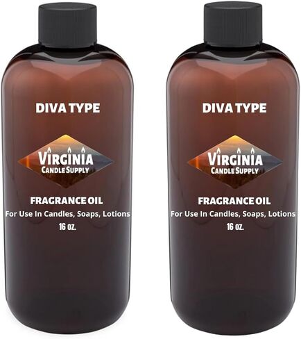 Simply Diva Type Fragrance Oil (Our Version of The Brand Name) (32 oz Bottle) for Candle Making, Soap Making, Tart Making, Room Sprays, Lotions, Car Fresheners, Slime, Bath Bombs in Kuwait