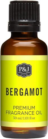 P&J Trading Fragrance | Bergamot Oil 30ml - Candle Scents for Candle Making, Freshie Scent, Soap Making Supplies, Diffuser Oil Scents in Kuwait