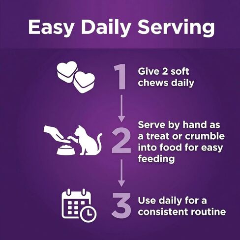 DOK PrimalCat Immune & Eye Support Chews, Daily Wellness Supplement for Cats, Tuna Flavor, 90 Soft Chews in Saudi Arabia