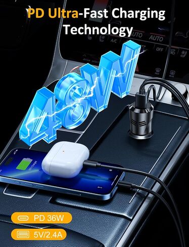 Magift Bluetooth FM Transmitter for Car - 3 in 1 Bluetooth Car Adapter with Phone Holder Supports QC3.0 Charging,Stronger Microphone & Enhanced FM Transmission are Built in Car Bluetooth Adapter in Kuwait