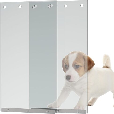 MIAOTONG Dog Door Replacement Flaps 10 1/2"x15", Compatible with Ideal Products Designer Series DSPRFXL RFXLN, Extra Large Flap with Magnetic Closure, Flexible, Durable, Weather Resistant Materials in Saudi Arabia